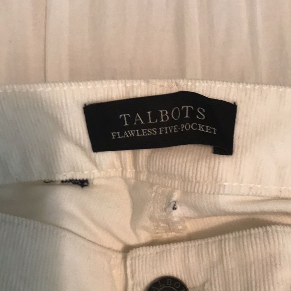 Talbott penguin corduroy slim ankle pants - Picture 3 of 7